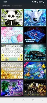 Kika Keyboard android App screenshot 1