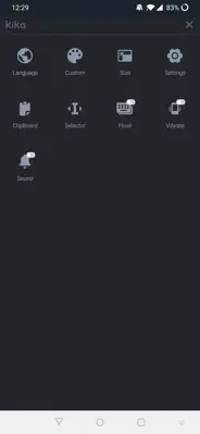 Kika Keyboard android App screenshot 2